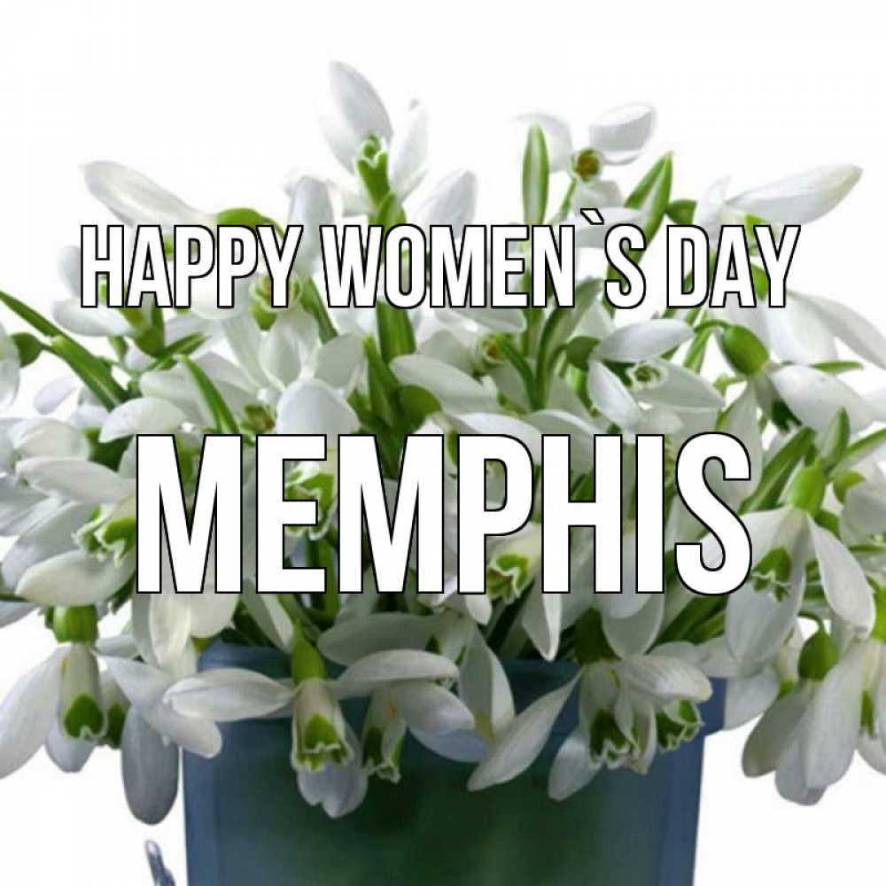 Greetings card с именем, Memphis happy women`s day цветы к международному женскому дню Greetings with text for free download 